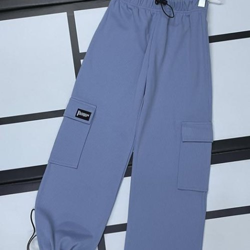 Штаны спорт Kosmy (104-128) K119 l.blue (деми) Kosmy K119 l.blue