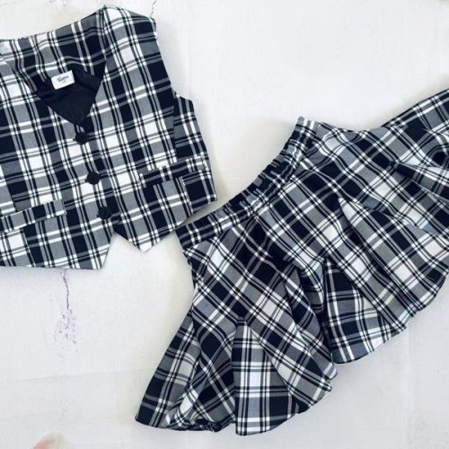 Костюм Moda school (122-146) 8556 black-white (лето) Moda school 8556 black-white