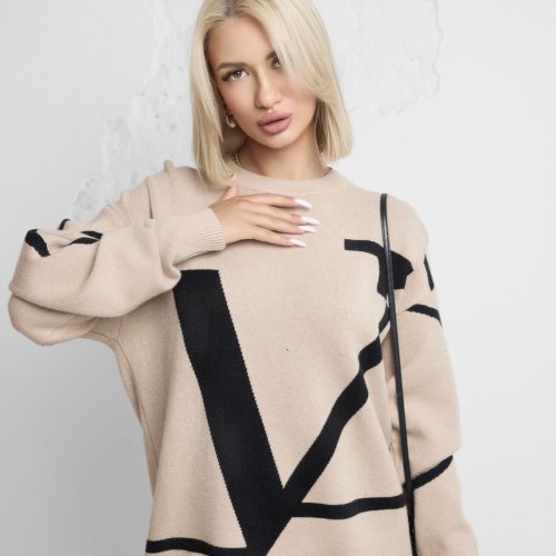 Свитер Katty (48-52) 174 beige (деми) Katty 174 beige