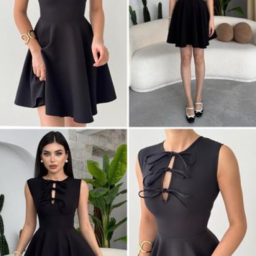 Платье Dream (44-48) DM81 black (лето) Dream DM81 black