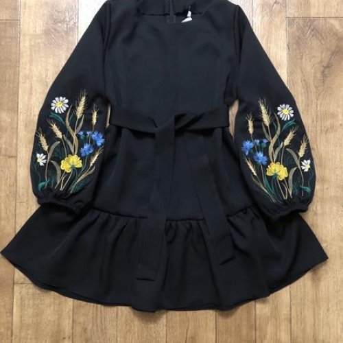 Платье Miki Maki (140-158) MM264 black (лето) Miki Maki MM264 black