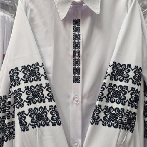 Вышиванка Miki Maki (122-152) MM271 white (деми) Miki Maki MM271 white