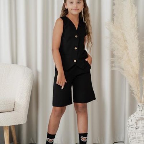 Костюм Miki Maki (116-140) MM276 black (лето) Miki Maki MM276 black