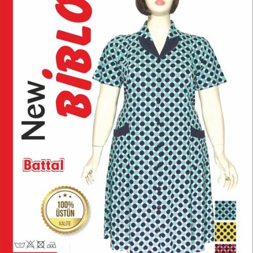 Халат Cotpark (6XL-8XL) 505-3969 l.green (лето) Cotpark 505-3969 l.green