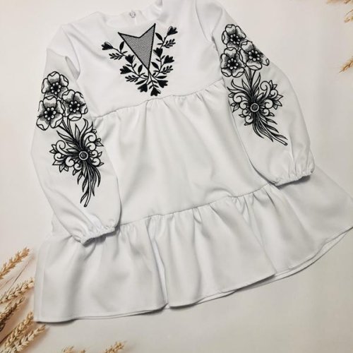 Платье Moda school (128-146) M84 white (лето) Moda school M84 white