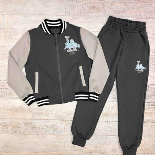 Костюм спорт LiMa kids (134-158) 2509 grey (деми) LiMa kids 2509 grey