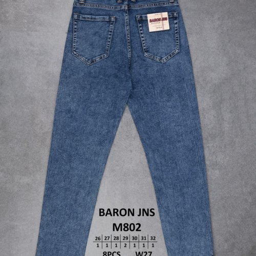 Джинсы God Baron (26-32) M802 blue (деми) God Baron M802 blue