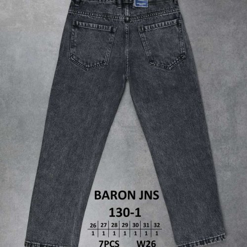 Джинсы God Baron (26-32) 130-1 grey (деми) God Baron 130-1 grey