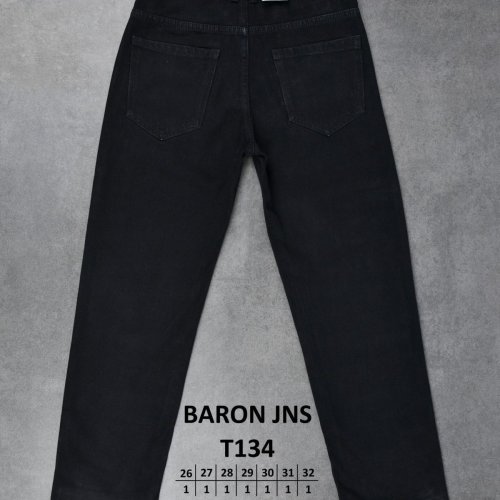 Джинсы God Baron (26-32) T134 black (деми) God Baron T134 black