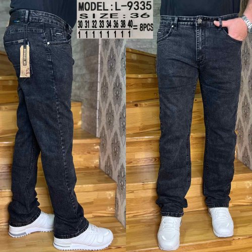 Джинсы God Baron (30-40) L-9335 blue (деми) God Baron L-9335 blue