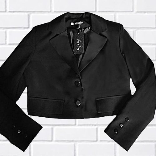 Пиджак H&S (36-42) 608 black (деми) H&S 608 black