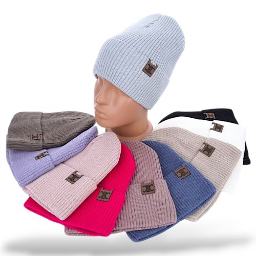 Шапка КОРОЛЕВА (one size) 31-02 mix (зима) КОРОЛЕВА 31-02 mix