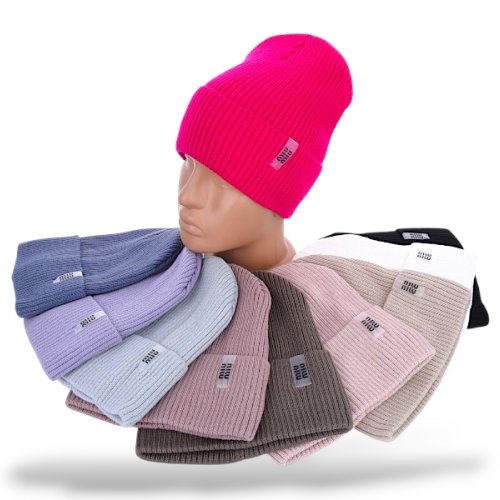 Шапка КОРОЛЕВА (one size) 31-03 mix (зима) КОРОЛЕВА 31-03 mix