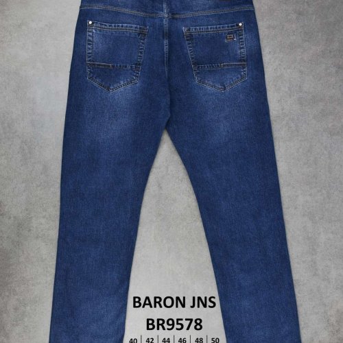 Джинсы God Baron (40-50) BR9578 blue (деми) God Baron BR9578 blue