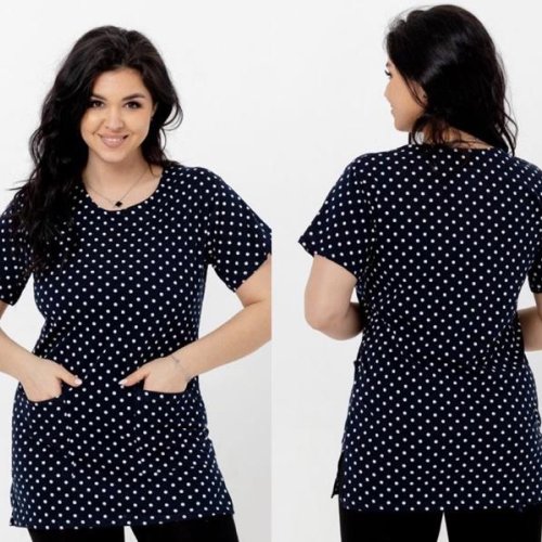 Туника BRAVEL (50-58) 52 black (лето) BRAVEL 52 black