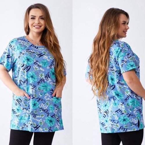 Туника BRAVEL (54-56) B64 l.blue (лето) BRAVEL B64 l.blue