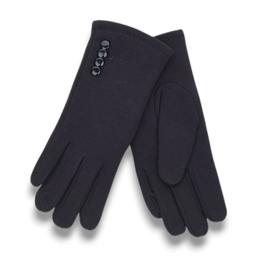 Перчатки КОРОЛЕВА (6.5-8.5) B4-89 black (зима) КОРОЛЕВА B4-89 black