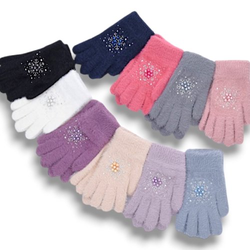 Перчатки КОРОЛЕВА (7-9) B45 mix (зима) КОРОЛЕВА B45 mix