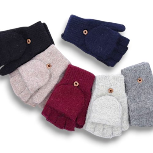 Варежки КОРОЛЕВА (one size) C35 mix (зима) КОРОЛЕВА C35 mix