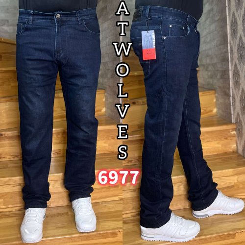 Джинсы God Baron (32-38) 6977 blue (деми) God Baron 6977 blue