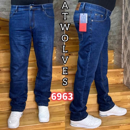 Джинсы God Baron (32-38) 6963 blue (деми) God Baron 6963 blue