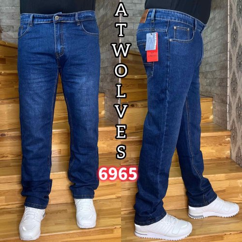 Джинсы God Baron (32-38) 6965 blue (деми) God Baron 6965 blue