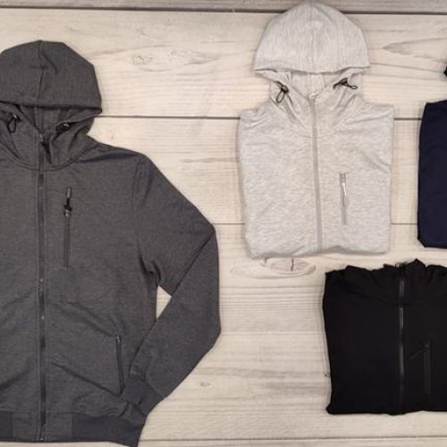 Кофта спорт Imlion (48-56) 3873 l.grey (деми) Imlion 3873 l.grey