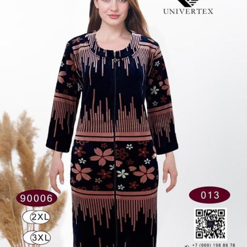 Халат Imlion (2XL-5XL) 90006-013 nude (лето) Imlion 90006-013 nude