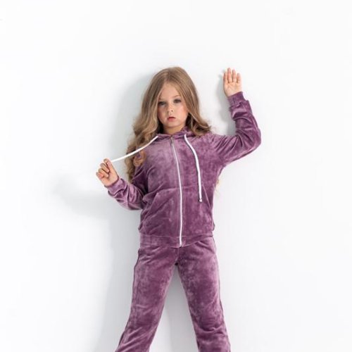 Костюм спорт Moda school (122-140) 8526-1 violet (деми) Moda school 8526-1 violet