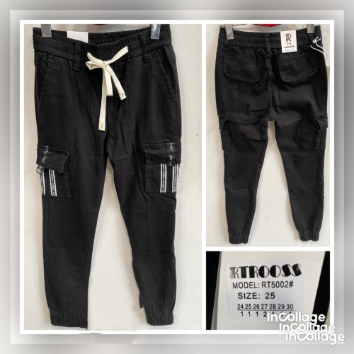 Штаны God Baron (24-30) RT5002 black (деми) God Baron RT5002 black