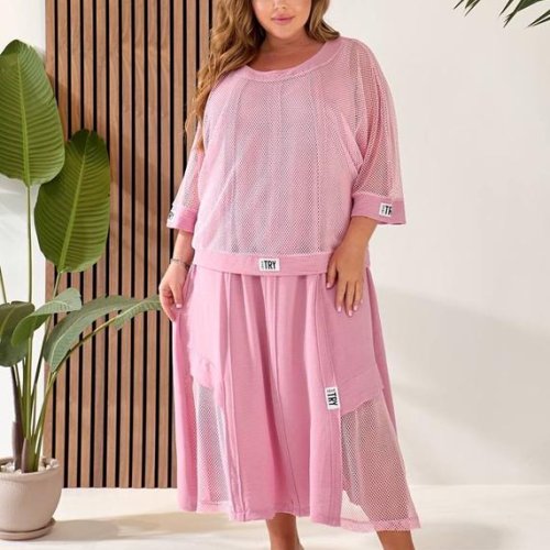 Костюм DGMD (48-58) 667 pink (лето) DGMD 667 pink