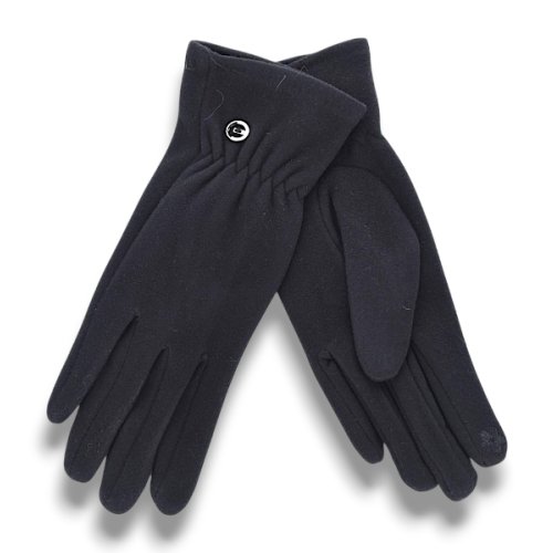 Перчатки КОРОЛЕВА (6.5-8.5) B11-95 black (зима) КОРОЛЕВА B11-95 black