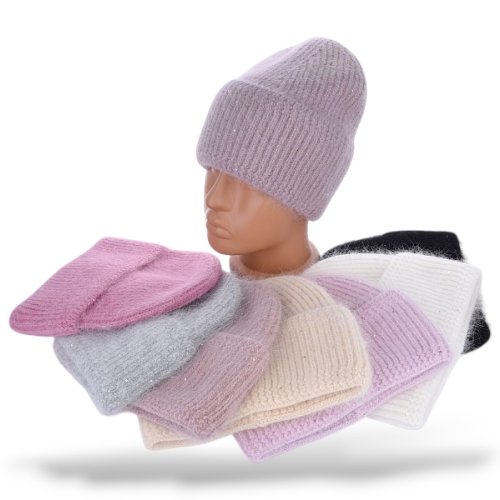 Шапка КОРОЛЕВА (one size) J15 mix (зима) КОРОЛЕВА J15 mix