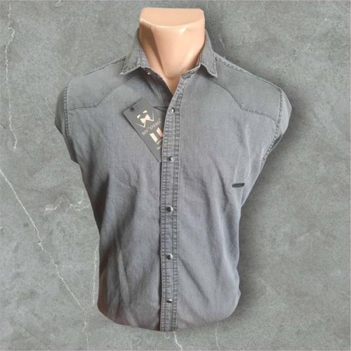 Рубашка Mary Poppins (S-2XL) 6141 grey (деми) Mary Poppins 6141 grey