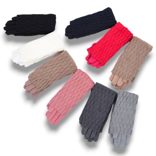 Перчатки KH clothes (6-10) 269-3 mix (зима) KH clothes 269-3 mix