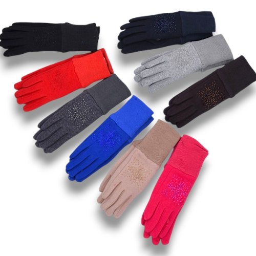 Перчатки KH clothes (6-8) 76-1 mix (зима) KH clothes 76-1 mix