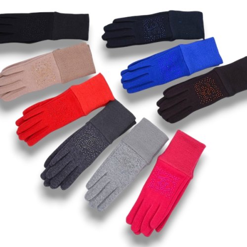 Перчатки KH clothes (6-8) 76-3 mix (зима) KH clothes 76-3 mix