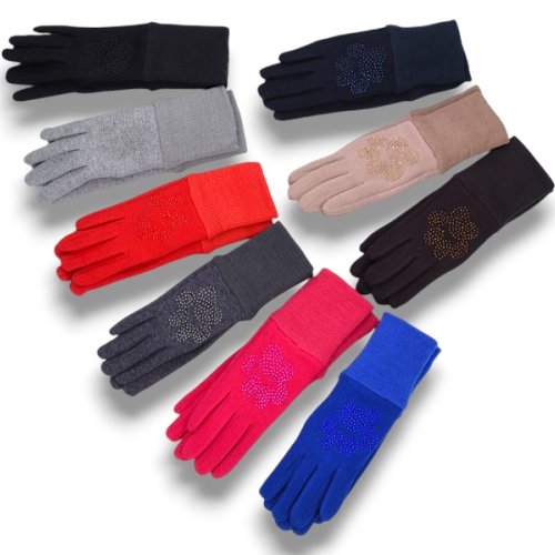 Перчатки KH clothes (6-8) 76-4 mix (зима) KH clothes 76-4 mix