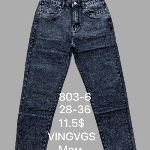 Джинсы God Baron (28-36) 803-6 blue (деми) God Baron 803-6 blue