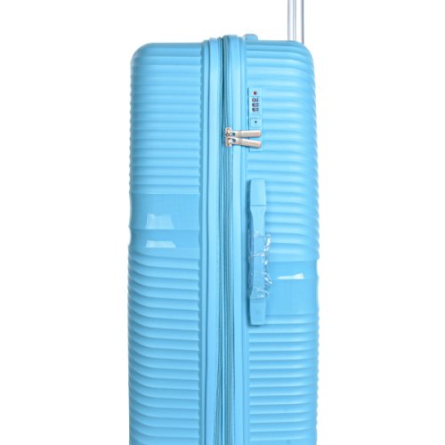 Набор чемоданов Карманчик (75*30*48) 1120 mint blue (деми) Карманчик 1120 mint blue