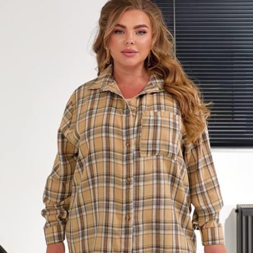 Рубашка BAT (52-56) 881-4 beige (деми) BAT 881-4 beige