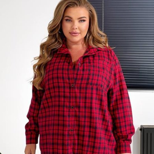 Рубашка BAT (52-56) 881-5 red (деми) BAT 881-5 red