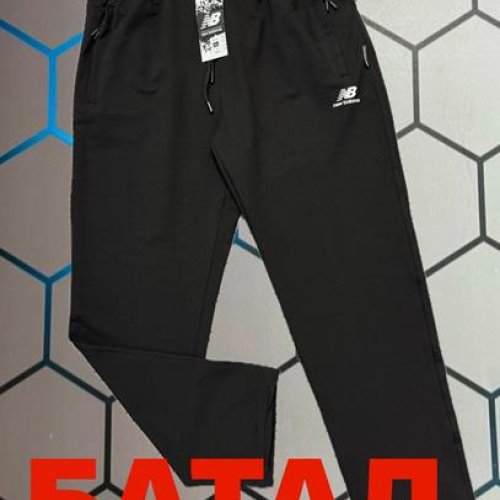 Штаны спорт Alex Clothes (2XL-6XL) 4783 black (деми) Alex Clothes 4783 black