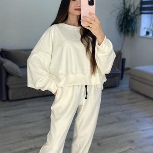 Костюм спорт S.Style (one size) 601 white (деми) S.Style 601 white