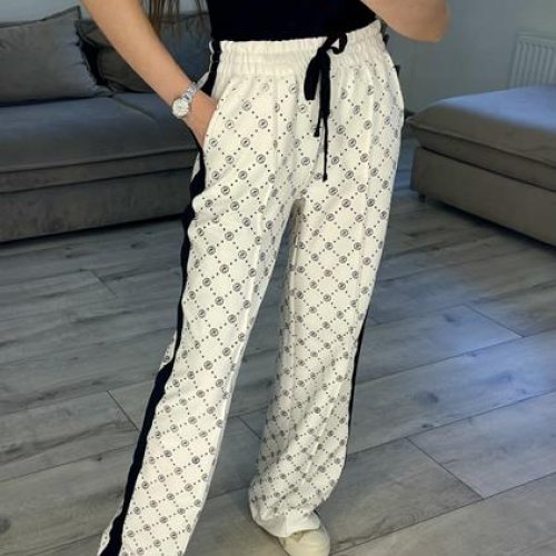 Штаны спорт S.Style (42-48) 604 white (деми) S.Style 604 white