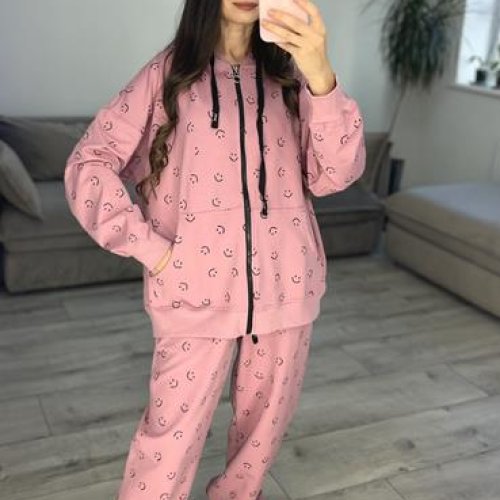 Костюм спорт S.Style (42-48) 606 pink (деми) S.Style 606 pink