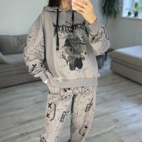 Костюм спорт S.Style (42-48) 612 grey (деми) S.Style 612 grey