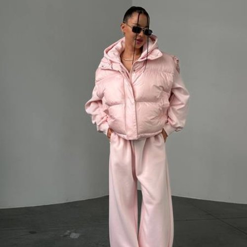 Костюм Modnulya (42-52) 3035 pink (деми) Modnulya 3035 pink