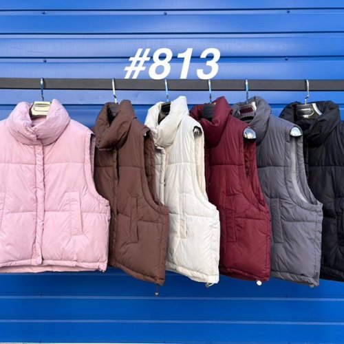Жилетка Modnulya (M-2XL) 813 brown (деми) Modnulya 813 brown