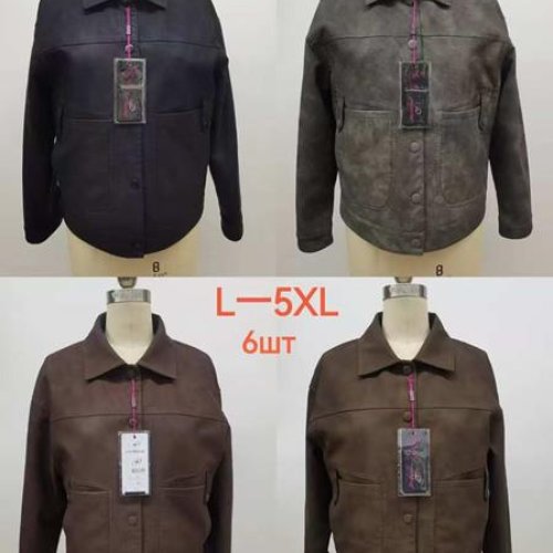 Куртка Modnulya (L-5XL) G2518 grey (деми) Modnulya G2518 grey